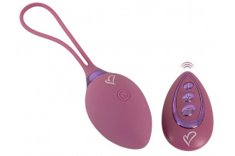 Фиолетовый вагинальный шарик ROVANA RC Love Ball