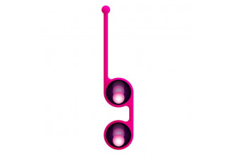 Ярко-розовые вагинальные шарики Kegel Tighten Up III