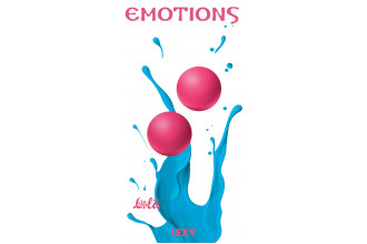 ярко-розовые вагинальные шарики без сцепки Emotions Lexy Large