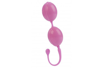 Розовые вагинальные шарики LAmour Premium Weighted Pleasure System