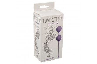 Фиолетовые вагинальные шарики The Firebird Lavender Sunset