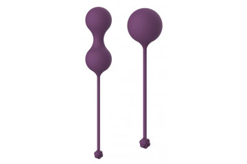 Набор фиолетовых вагинальных шариков Love Story Carmen