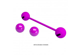 Лиловые вагинальные шарики KEGEL BALL III