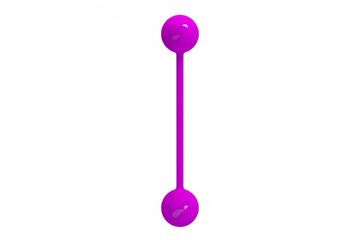 Лиловые вагинальные шарики KEGEL BALL III