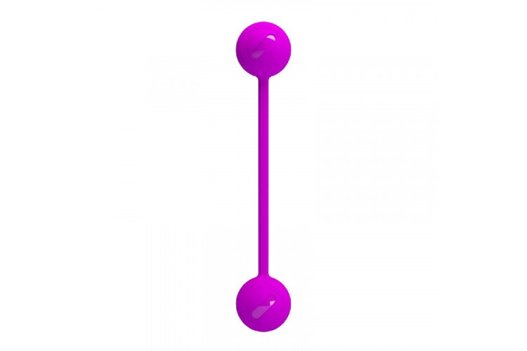 Лиловые вагинальные шарики KEGEL BALL III