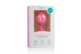 Розовые вагинальные шарики Wiggle Duo