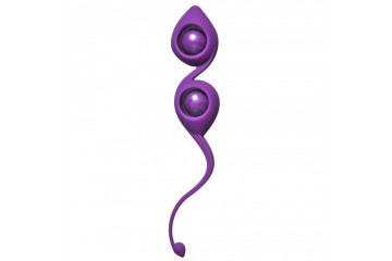 Фиолетовые вагинальные шарики Emotions Gi-Gi