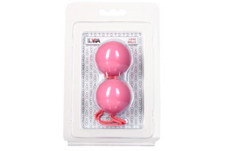 Розовые вагинальные шарики BI-BALLS