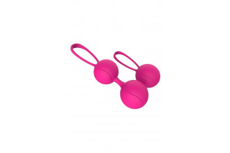 Набор розовых вагинальных шариков Duo Ball Set
