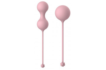 Набор розовых вагинальных шариков Love Story Carmen