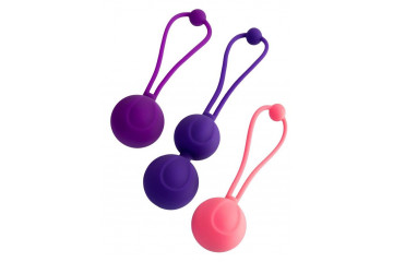 Набор из 3 вагинальных шариков BLOOM разного цвета