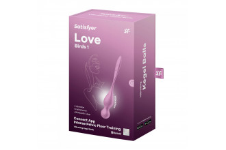 Розовые вагинальные шарики Love Birds 1