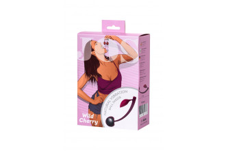 Бордовая вагинальная вишенка WILD CHERRY - 13 см.