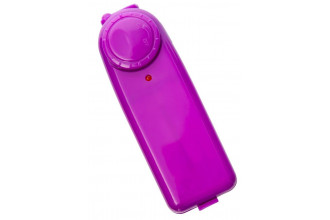 Фиолетовые вагинальные шарики с вибрацией