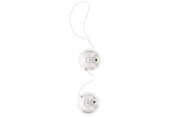 Серебристые шарики VIBRATONE DUO BALLS SILVER BLISTERCARD
