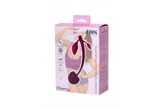 Бордовая вагинальная вишенка WILD CHERRY - 14,5 см.