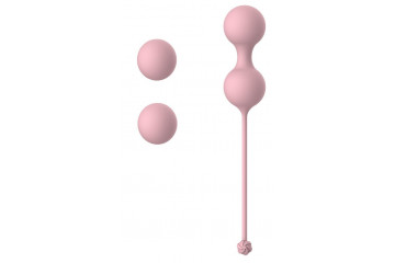 Набор розовых вагинальных шариков Love Story Diva