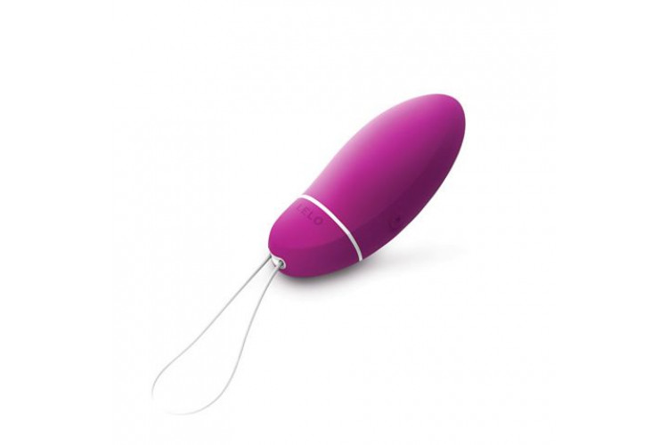 Лиловый тренажёр интимных мышц Luna Smart Bead Cerise с сенсорными датчиками