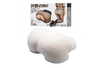 Мастурбатор в виде пышной попки в сетке