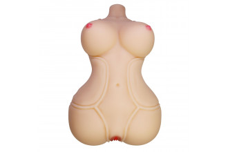 Телесный мастурбатор-торс Diana