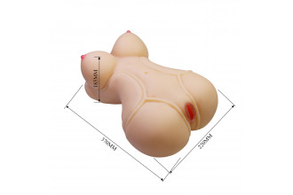 Телесный мастурбатор-торс Diana