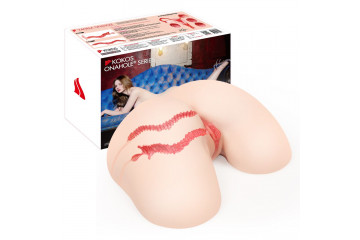 Мастурбатор-полуторс с двойным слоем материала Vanilla Onahole