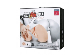 Вагина и анус с вибрацией CrazyBull Vagina and Anal