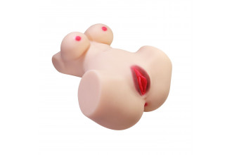 Мастурбатор-торс Aveline с 2 любовными тоннелями