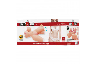 Телесный мастурбатор-торс Lily