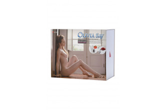 Вибрирующий мастурбатор-полуторс Olivia Say: вагина и анус