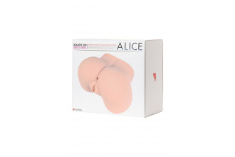 Мастурбатор-полуторс Alice с вибрацией и ротацией