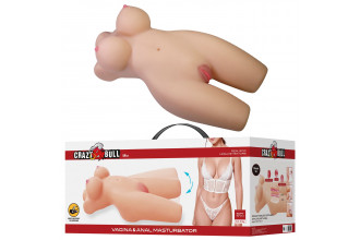 Телесный мастурбатор-торс Mia