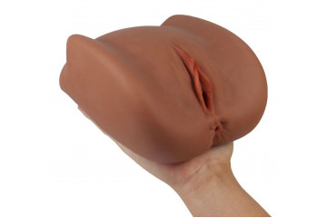 Мастурбатор Black Beauty - вагина и анус