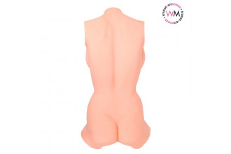 Телесный мастурбатор в виде женского торса