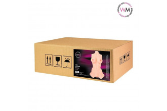 Телесный мастурбатор в виде женского торса