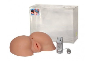 Реалистичная попка из неоскин с вибрацией