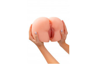 Реалистичный мастурбатор-попка с 2 любовными входами