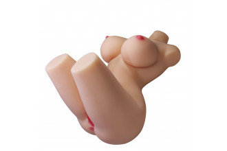 Телесный мастурбатор-торс Tiffany