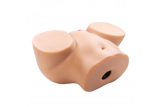 Телесный мастурбатор Olivia с 2 любовными отверстиями