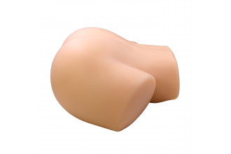 Телесный мастурбатор Vivian с 2 любовными тоннелями