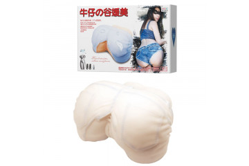 Мастурбатор-попка с двойной вибрацией и двумя входами