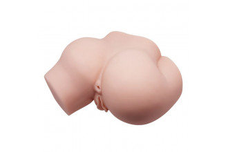 Телесный полуторс с двумя любовными тоннелями и вибрацией