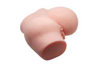 Телесный полуторс с двумя любовными тоннелями и вибрацией