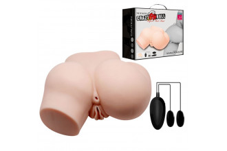 Телесный полуторс с двумя любовными тоннелями и вибрацией