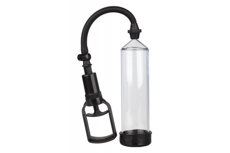 Прозрачная вакуумная помпа Trigger Handle Penis Pump