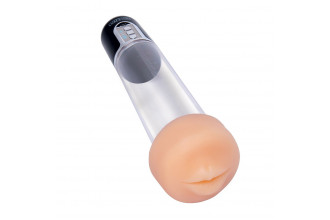 Автоматическая вакуумная помпа-мастурбатор Blowjob Auto Sucker&Penis Enlarger Pump