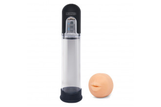 Автоматическая вакуумная помпа-мастурбатор Blowjob Auto Sucker&Penis Enlarger Pump