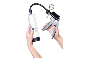 Прозрачная механическая помпа для пениса Viggo