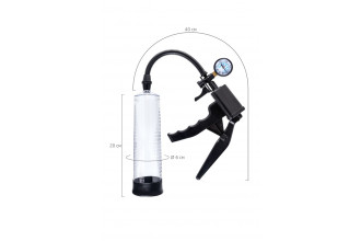 Прозрачная механическая помпа для пениса Viggo