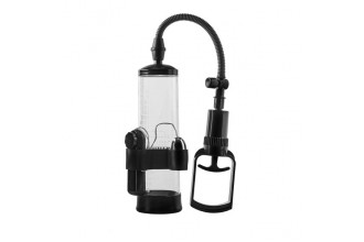 Прозрачная вакуумная помпа с вибрацией Vibrating Penis Pump